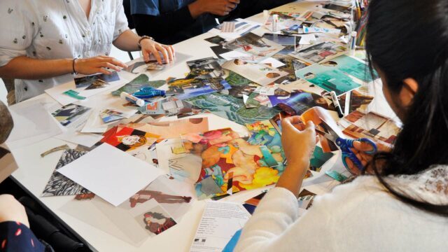 TD Community Sunday: Collage making inspired by the work of artist Saroja Ponnambalam (In-person)