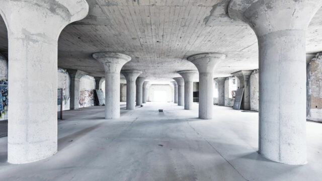 Photo of the Auto Building interior.