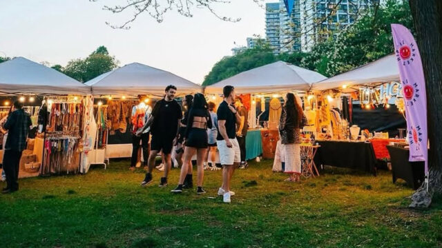 pop-up hippie market