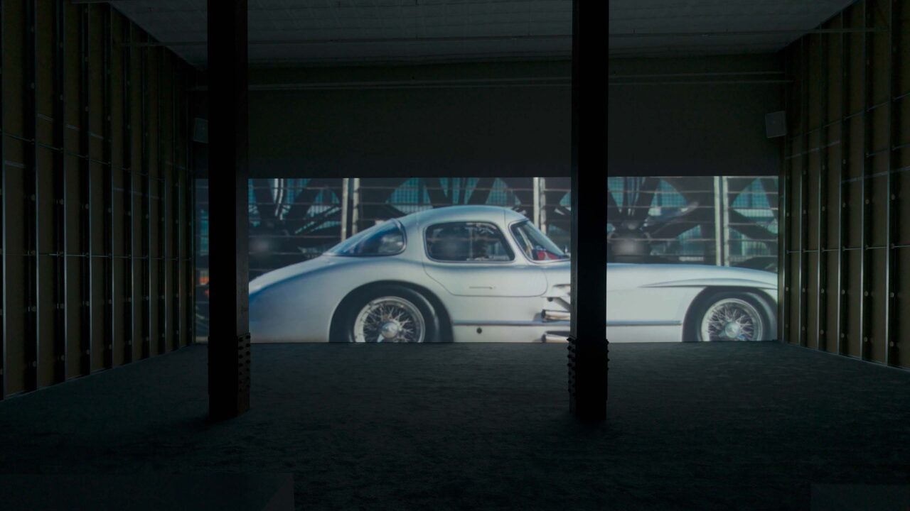 Sara Cwynar-Baby Blue Benzo Video Still