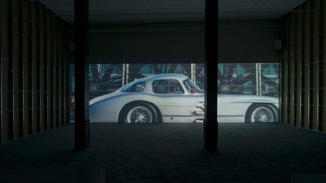 Sara Cwynar-Baby Blue Benzo Video Still