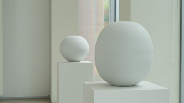 Members' exclusive tour - kimsooja deductive object - bottari porcelain sculptures